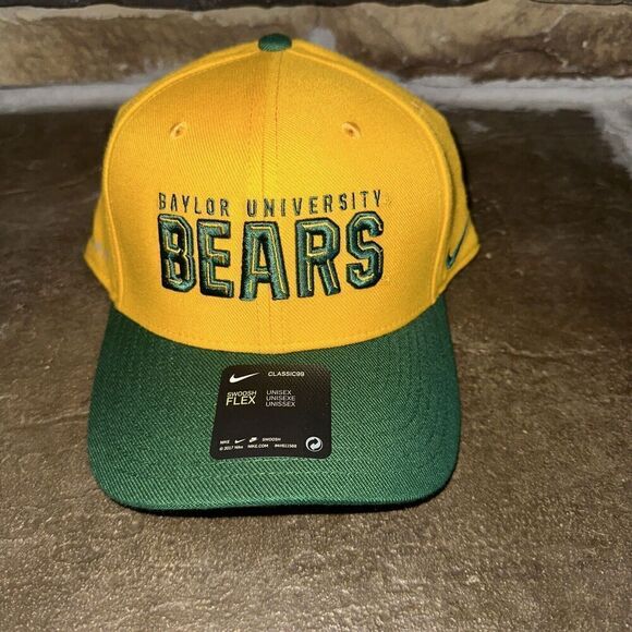 Nike Unisex Baseball Hat -- Baylor Bears-- One Size Fitted - Picture 1 of 3